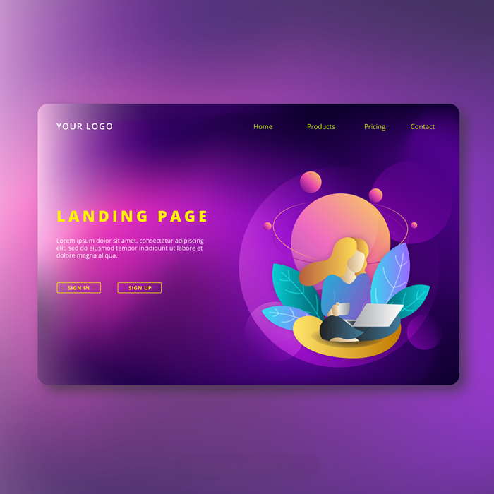 Landing Page Design